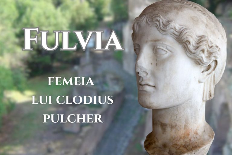 Fulvia – femeia lui Clodius Pulcher, între familie și zvonuri